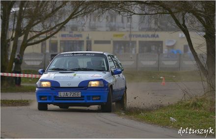 Adam Grycan i Marek Kaczmarek - Renault Clio.